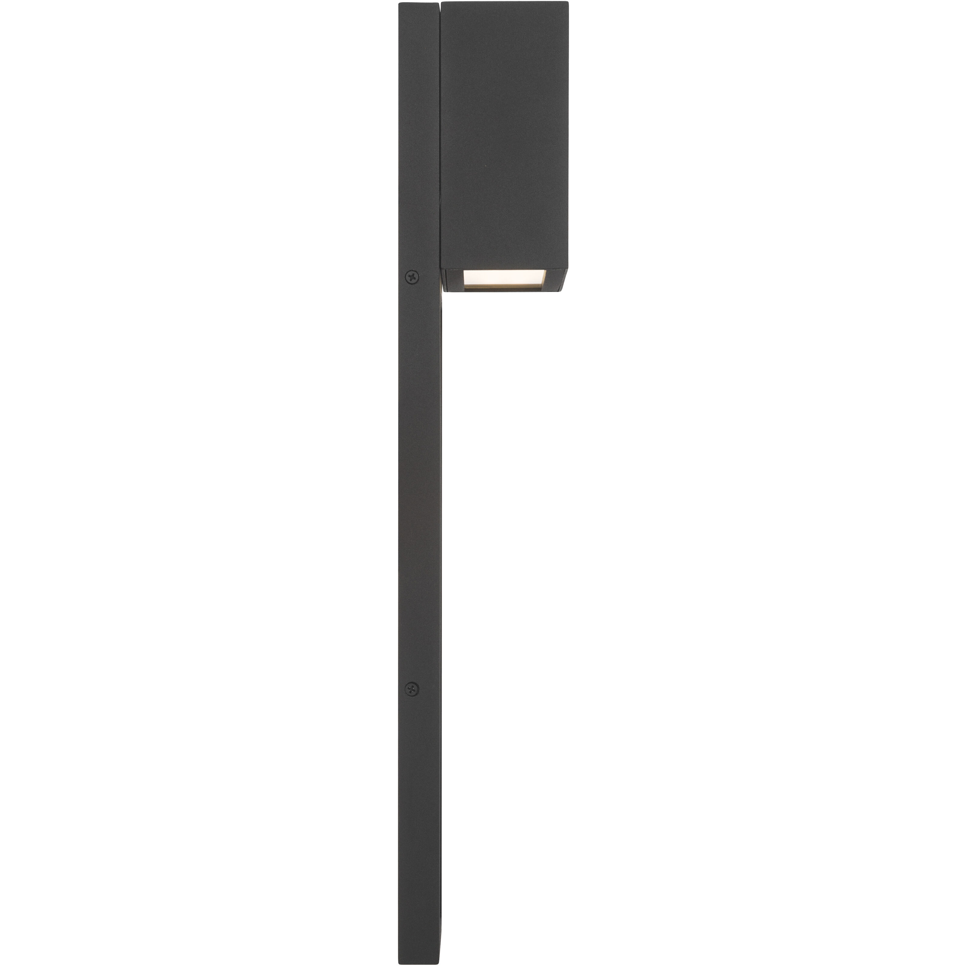 Norrin LED 21.25 inch Sand Coal Black Outdoor Wall Sconce