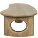 Harvey 67 X 28 inch Washed Walnut Coffee Table
