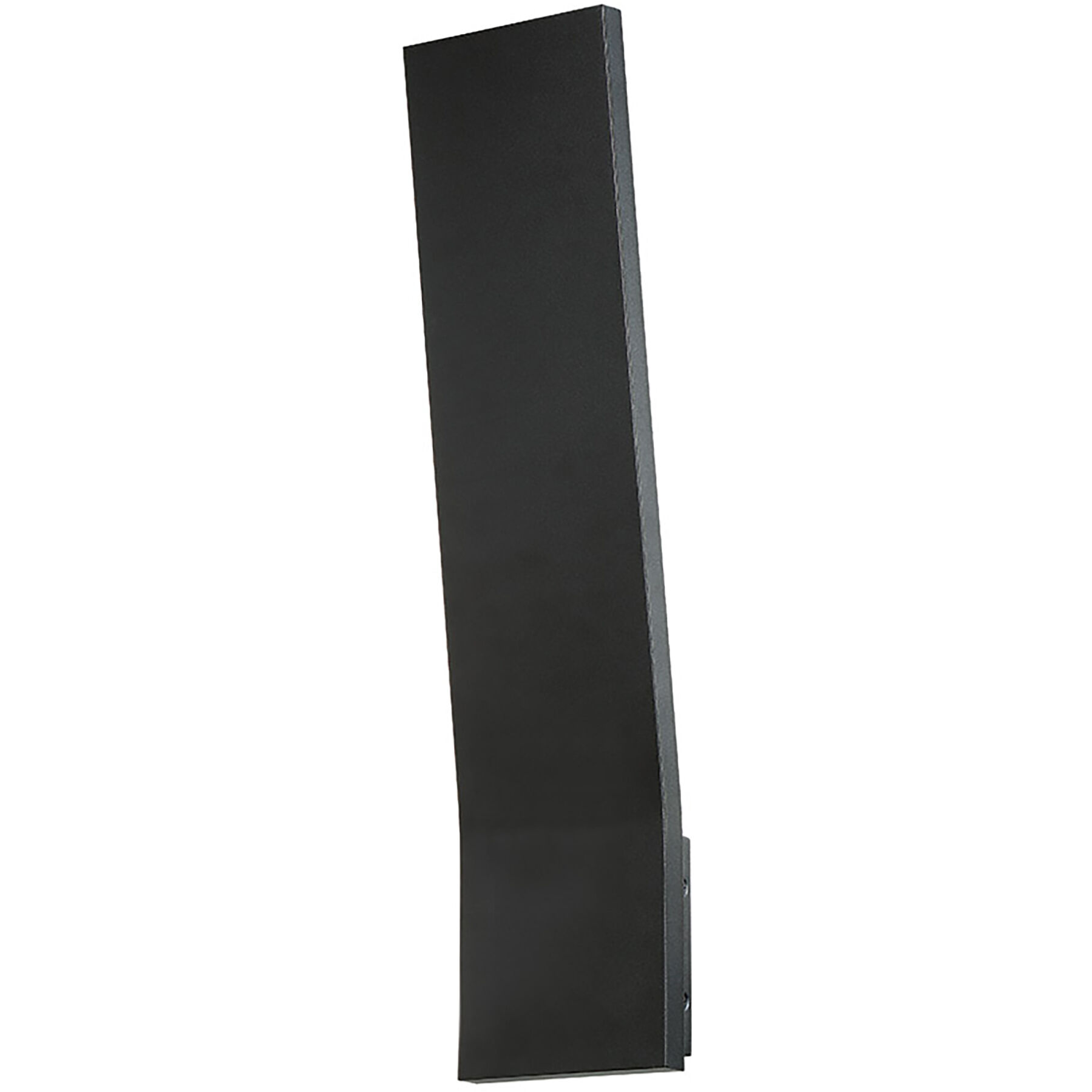 Blade LED 22 inch Black Outdoor Wall Light in 22in