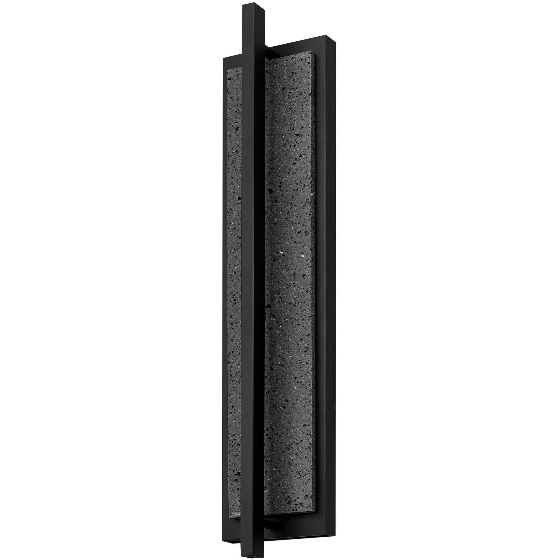 Dakota LED 32 inch Sand Black Outdoor Wall Sconce