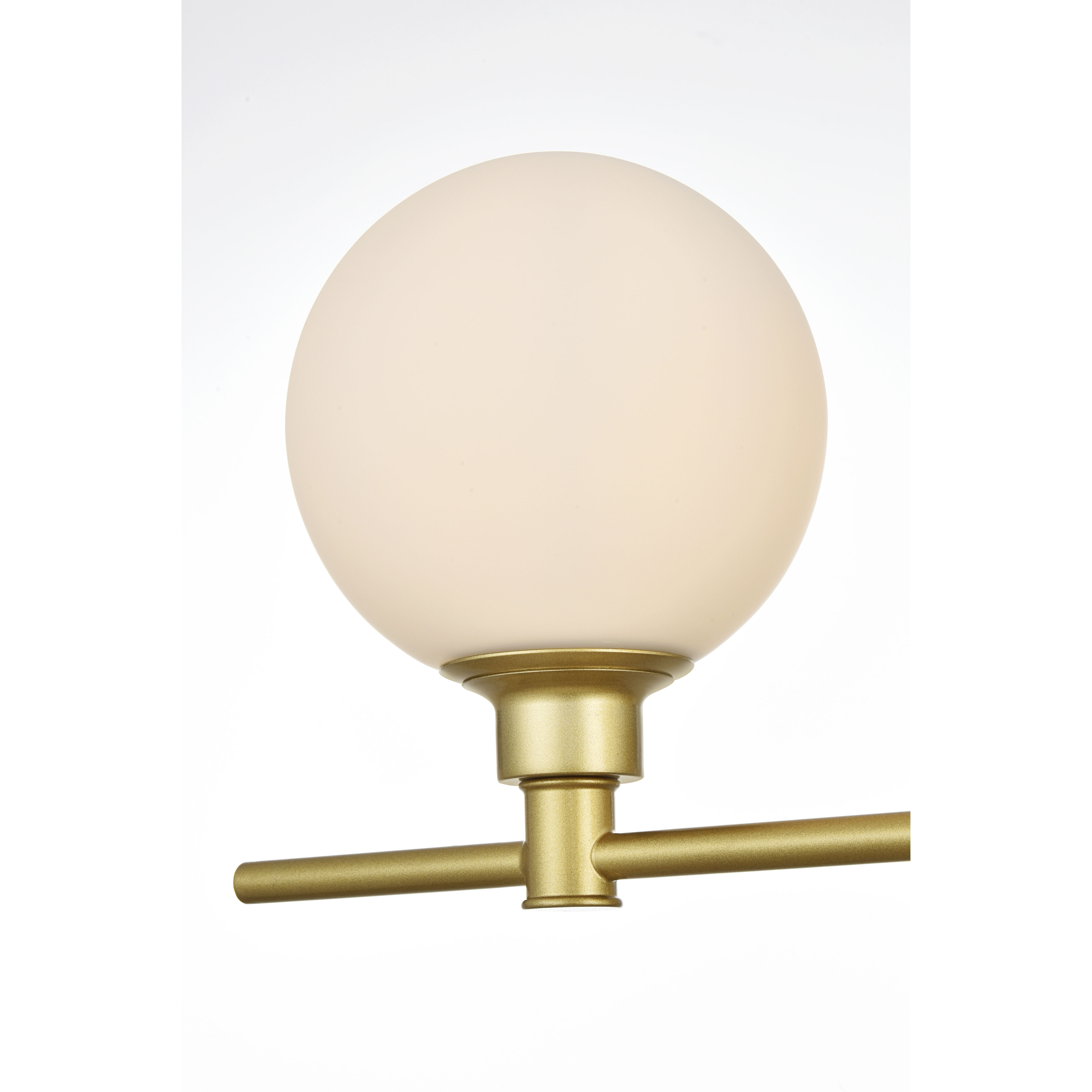 Cordelia 5 Light 47 inch Brass Bath Sconce Wall Light