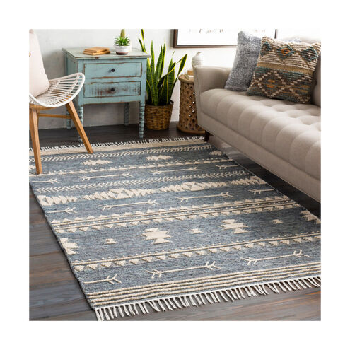 Cheyenne Naturals 36 X 24 inch Aqua/Camel/Charcoal/Cream Rugs