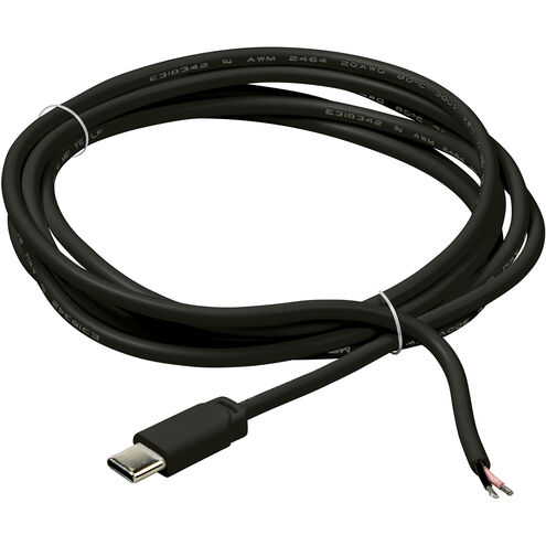 Disk Lighting 72 inch Black Disk Light Power Cord, 72 Inch