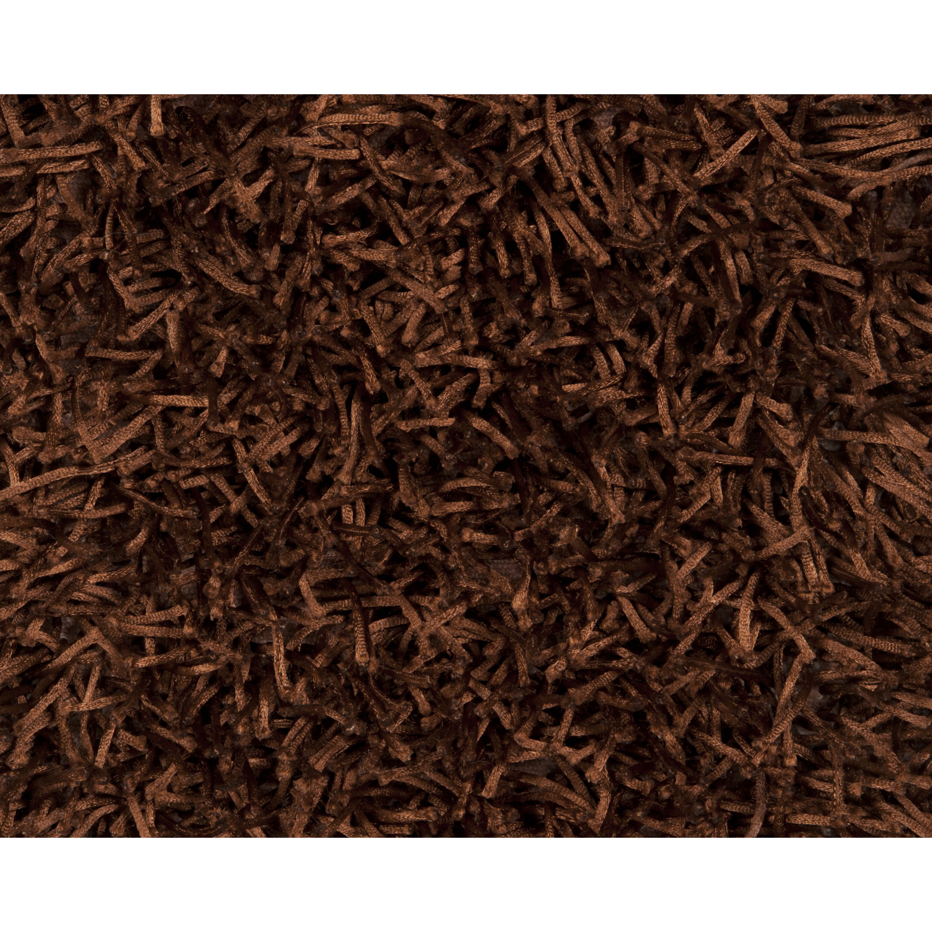 Vivid 50 X 30 inch Rust Handmade Rug