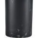 Clark 15.75 X 3.25 inch Vase in Black and Gray