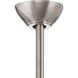 Aviation 60 inch Brushed Nickel/Silver with Silver Blades Ceiling Fan