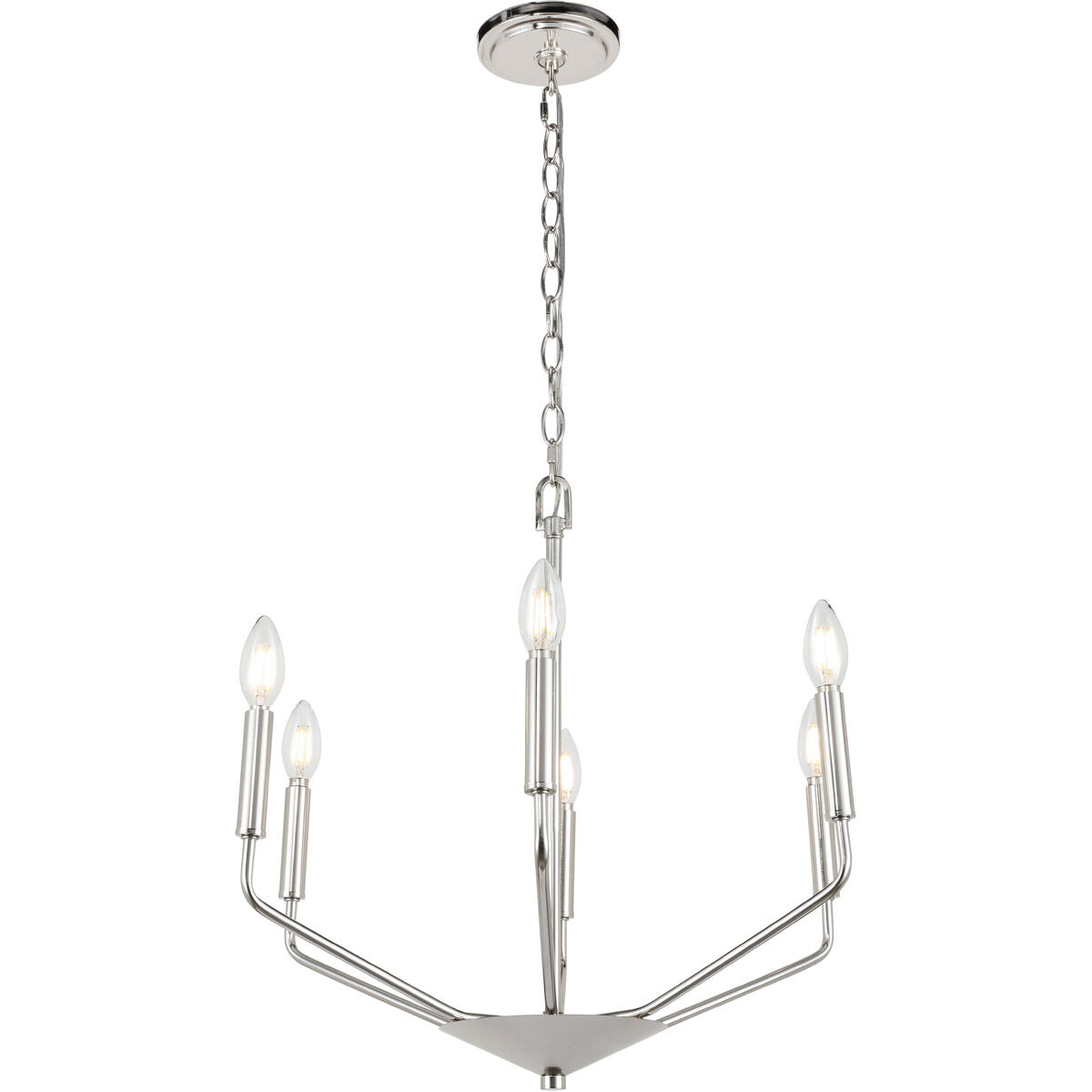 Geneseo 6 Light 22 inch Chrome Pendant Ceiling Light