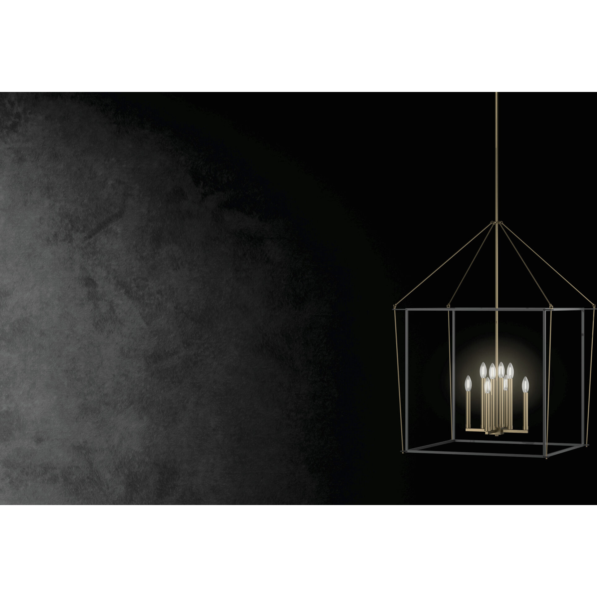 Eisley 8 Light 28.25 inch Champagne Bronze Foyer Pendant Ceiling Light