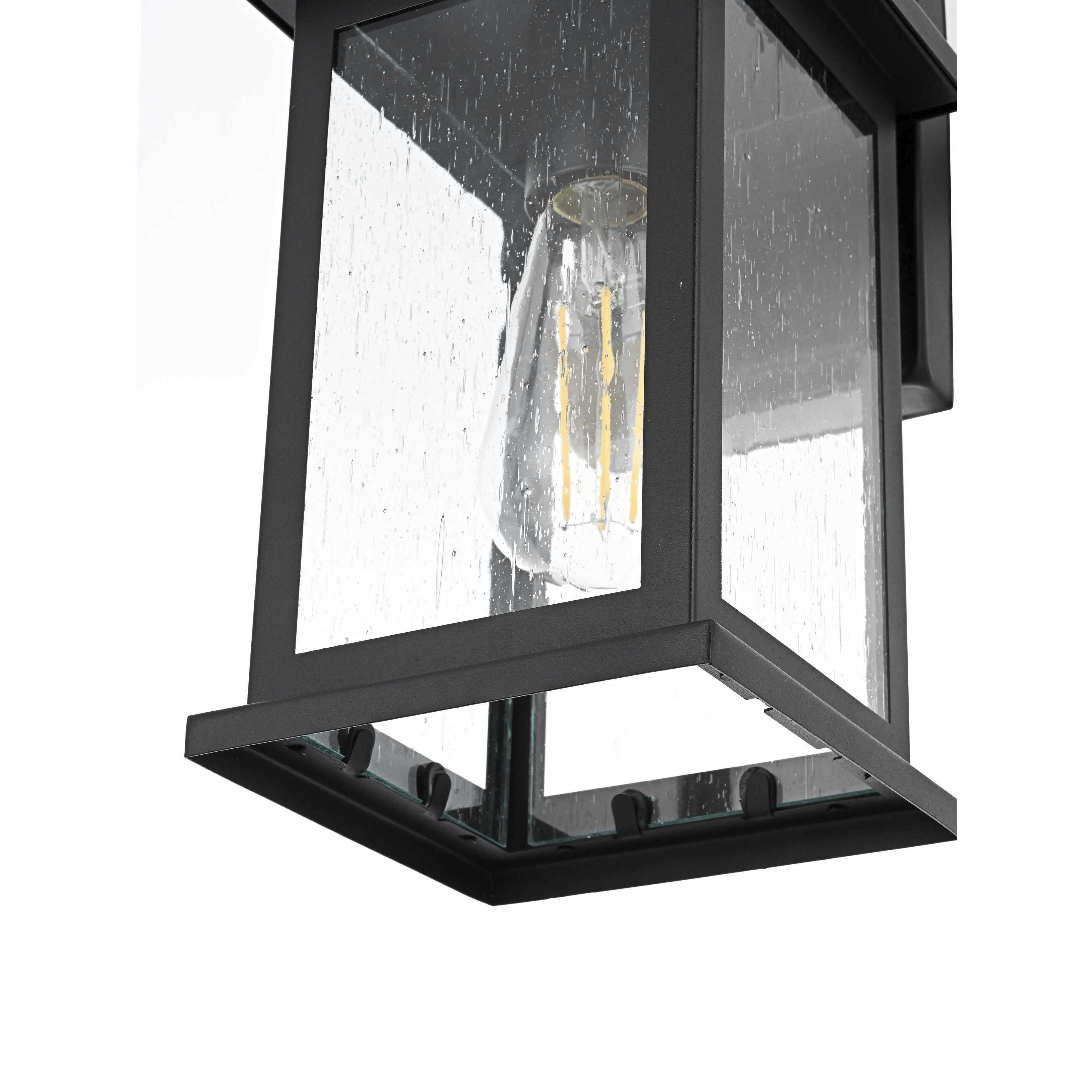 Ringgold 1 Light 12 inch Black Outdoor Wall Sconce