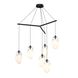 Liquid 6 Light 39.25 inch Pendant