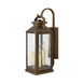 Heritage Revere 3 Light 22 inch Sienna Outdoor Wall Lantern, Large