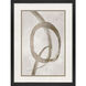 Twisting Paths / Winding Paths Metallic and Neutral Framed Art, Propac