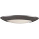Diverse LED 7.5 inch Bronze Flush Mount Ceiling Light