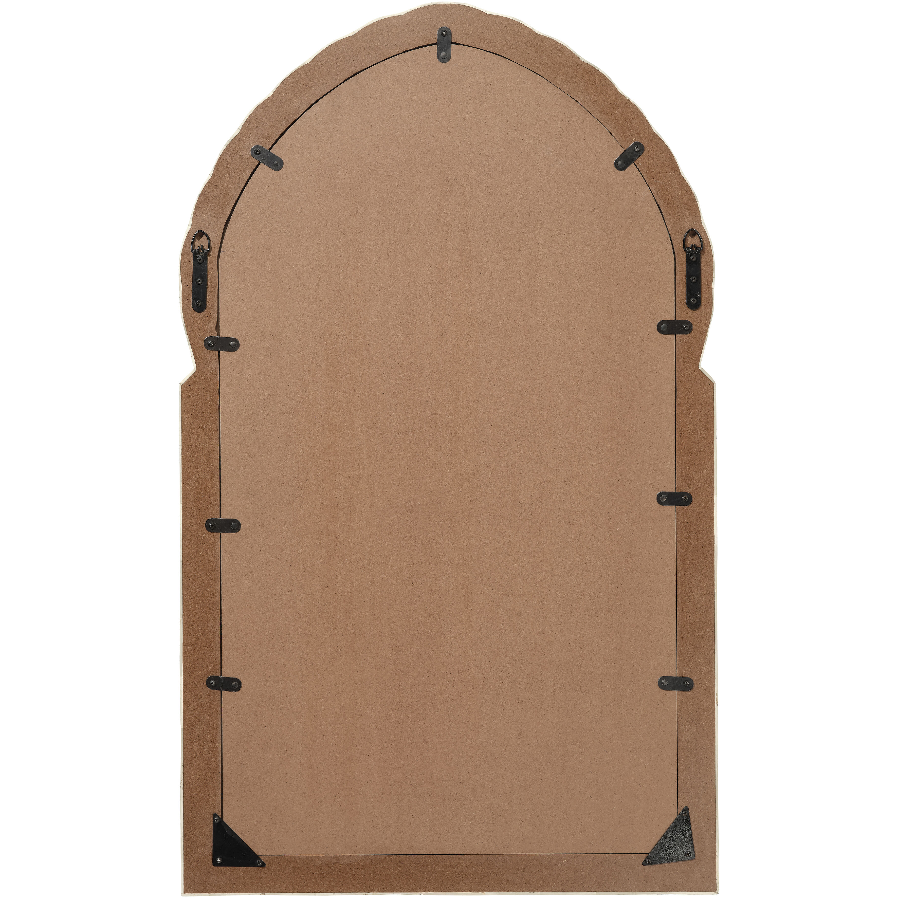 Bardot 40 X 24 inch Natural and Bone Mirror, Large