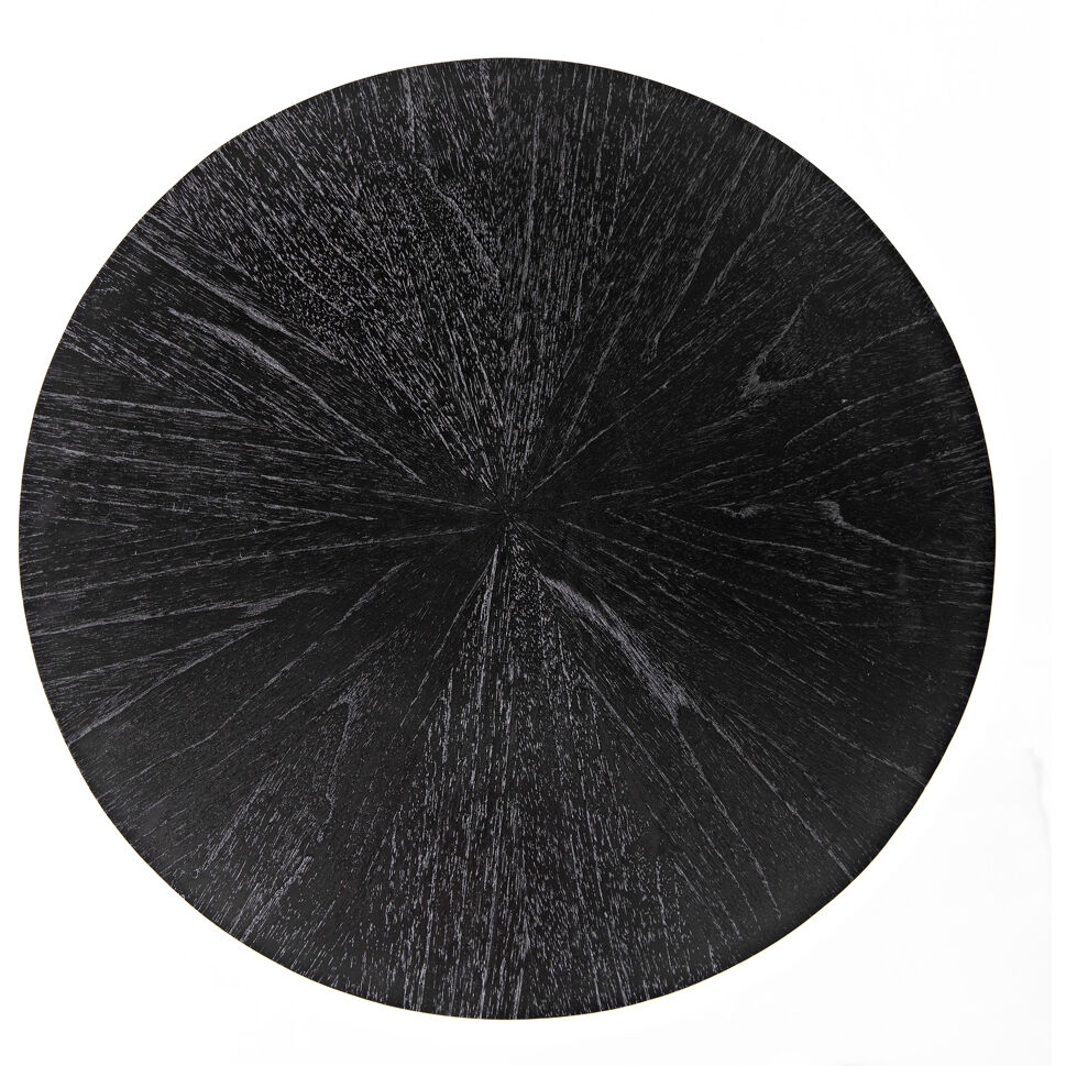 Maganini 25 X 25 inch Charcoal Black Side Table