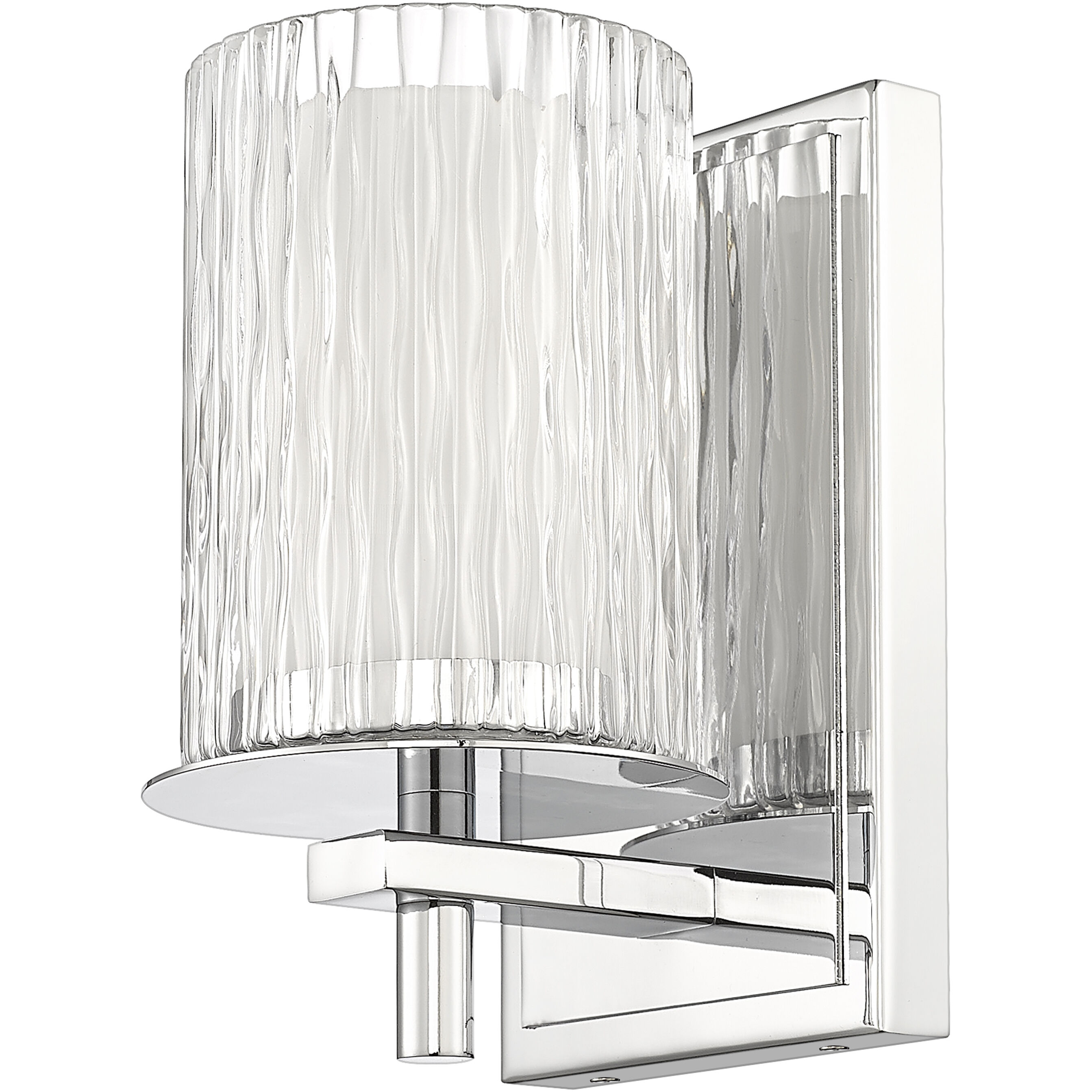 Grayson 1 Light 4.75 inch Chrome Wall Sconce Wall Light