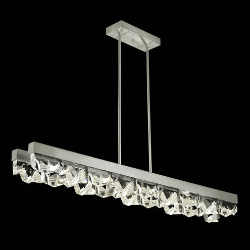 Strata 6 Light 54.5 inch Silver Pendant Ceiling Light