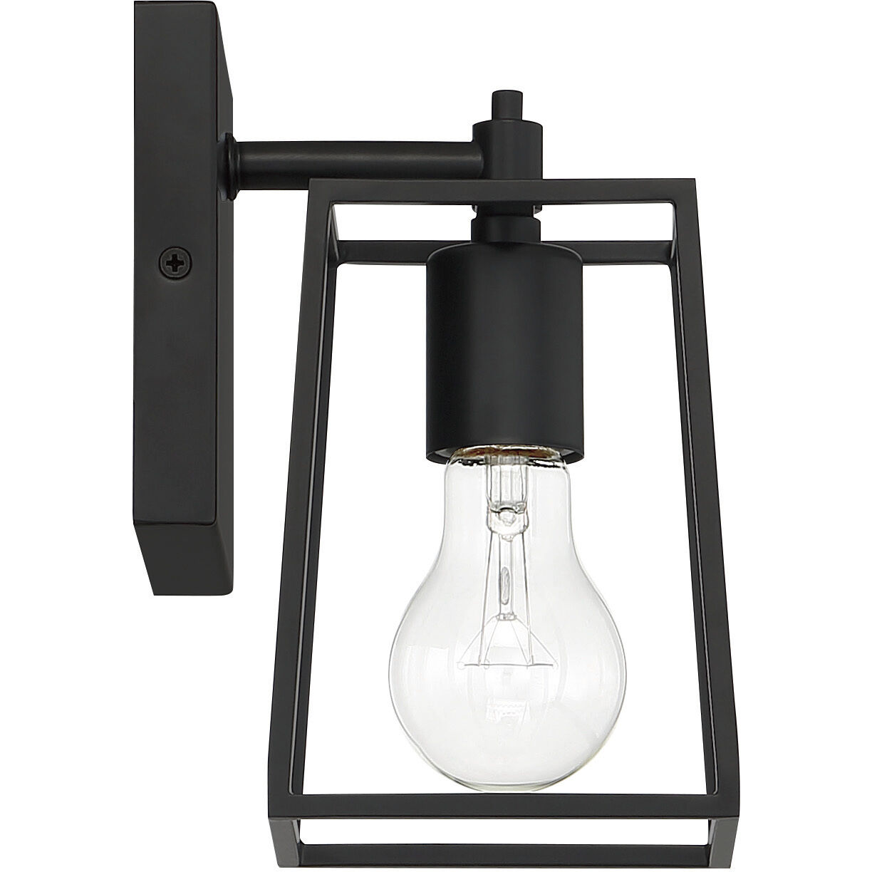 Dunn 1 Light 5 inch Flat Black Wall Sconce Wall Light