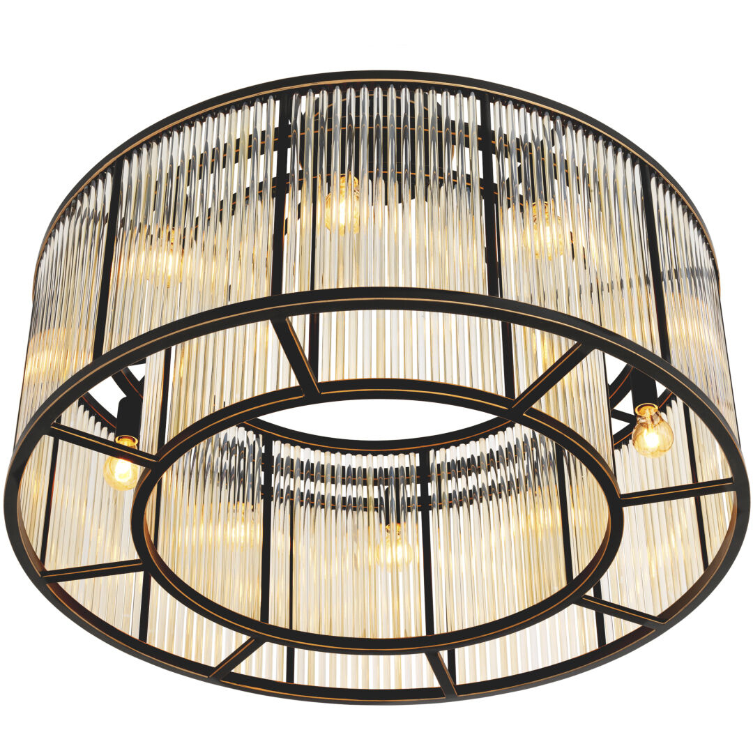 Bernardi 10 Light 31.5 inch Bronze Highlight Ceiling Lamp Ceiling Light, Large