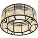 Bernardi 10 Light 31.5 inch Bronze Highlight Flush Mount Ceiling Light, Large