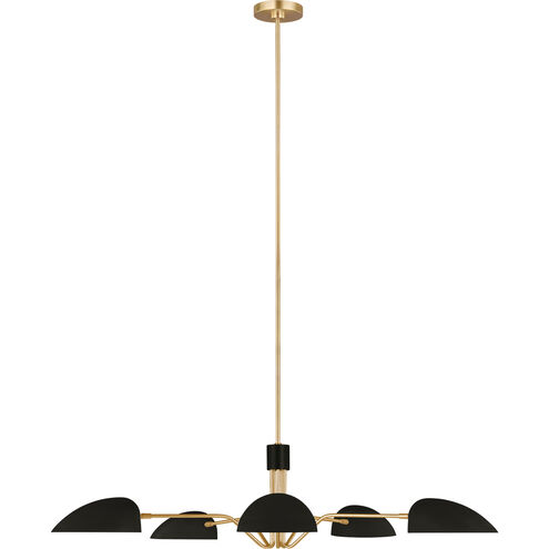 ED Ellen DeGeneres Jane 5 Light 47.63 inch Midnight Black Chandelier Ceiling Light