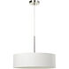 CAL LED 5 inch Patterned White Pendant Ceiling Light