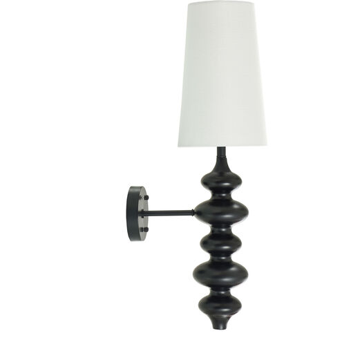 Adair LED 7.5 inch Black Wall Sconce Wall Light