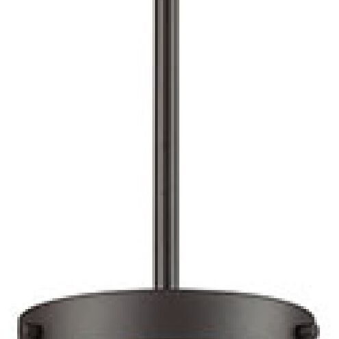 Beckett 1 Light 12 inch Oil Rubbed Bronze Mini Pendant Ceiling Light
