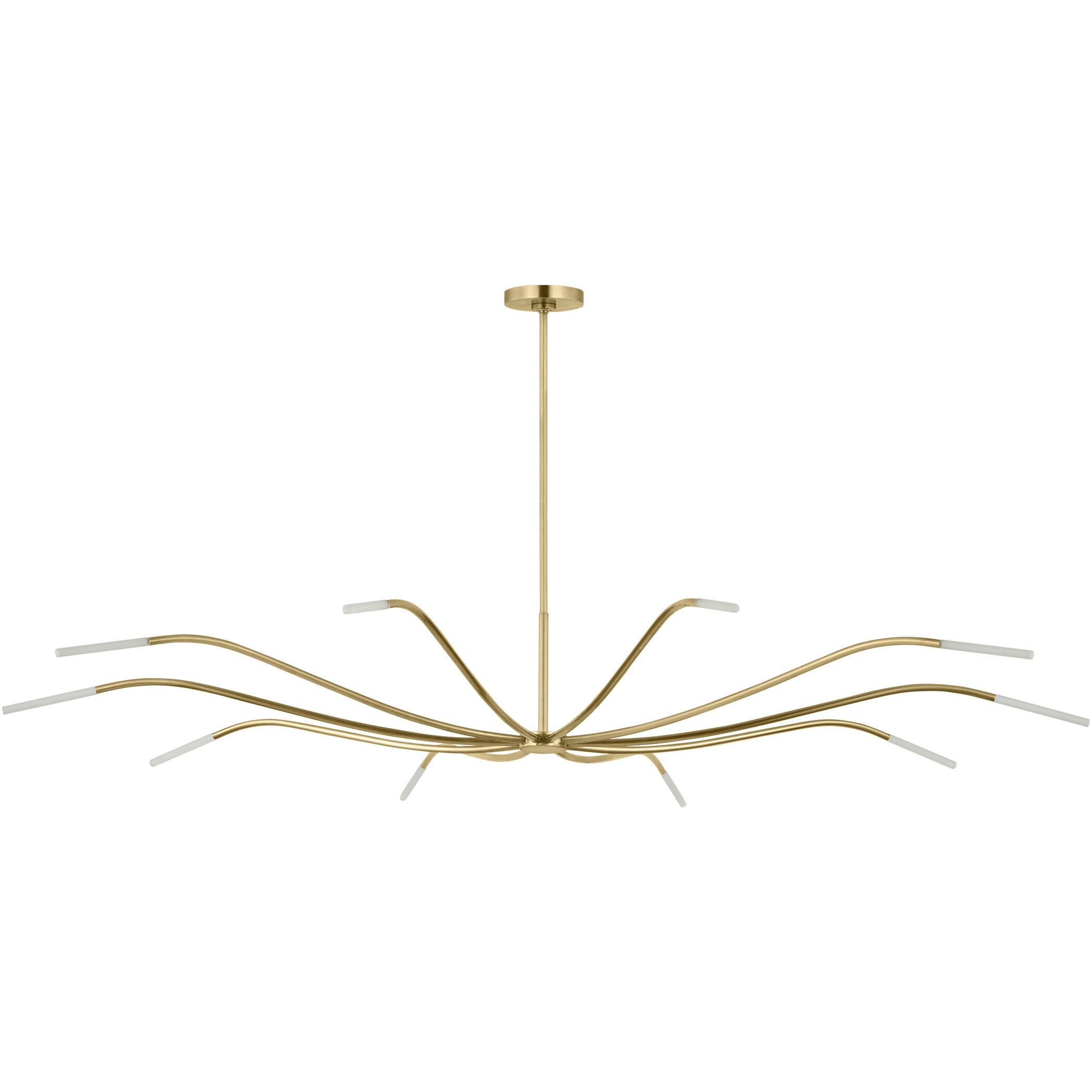 Sean Lavin Lajos LED 67.3 inch Hand-Rubbed Antique Brass Chandelier Ceiling Light