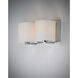 Wrap 2 Light 13 inch Polished Chrome Bath Vanity Wall Light