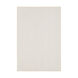 Orchid 91 X 62 inch Cream/White Rugs, Wool, Viscose, and Cotton