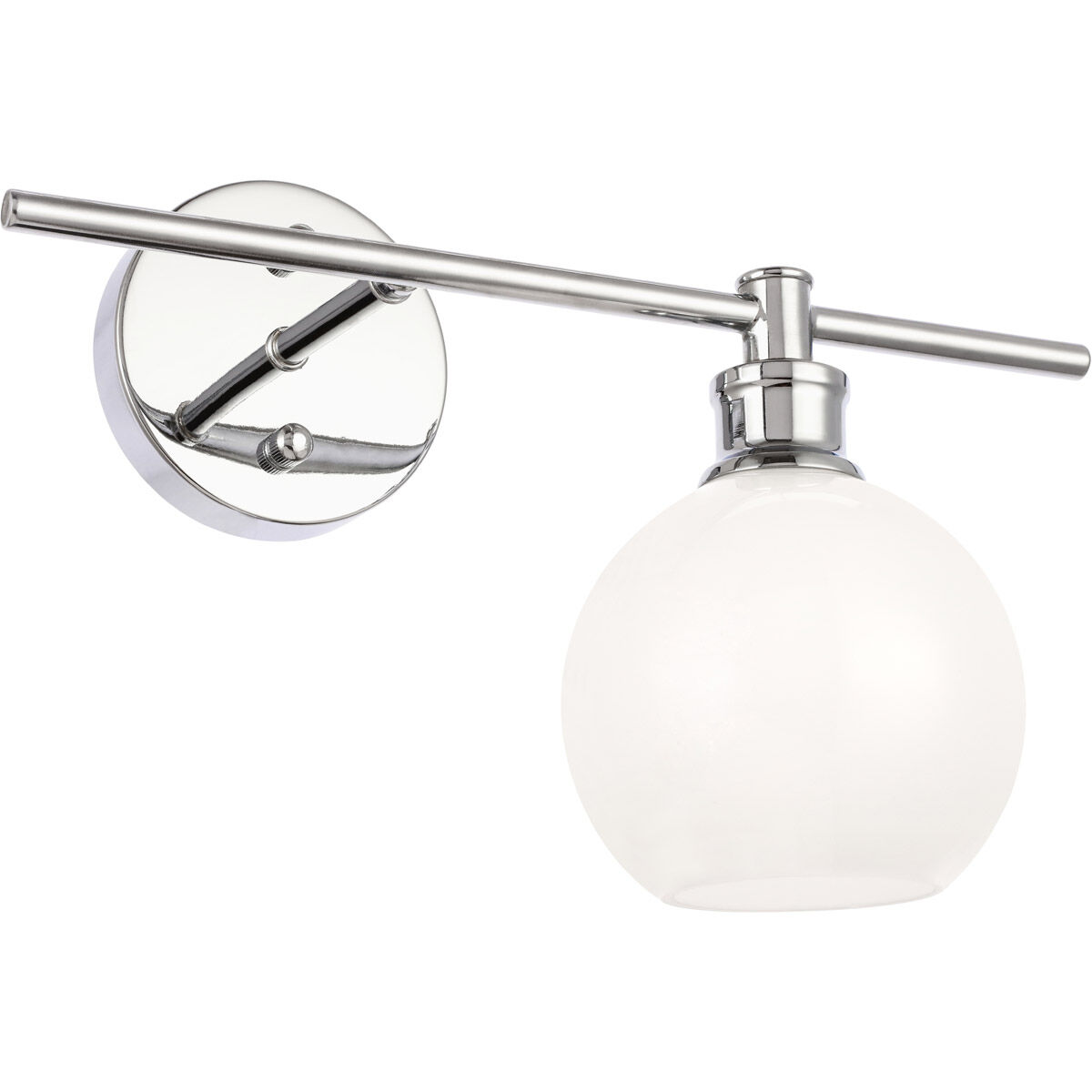 Collier 1 Light 14.7 inch Chrome Wall sconce Wall Light, Right