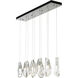 Luma 10 Light 44.5 inch Sterling Pendant Ceiling Light, Large