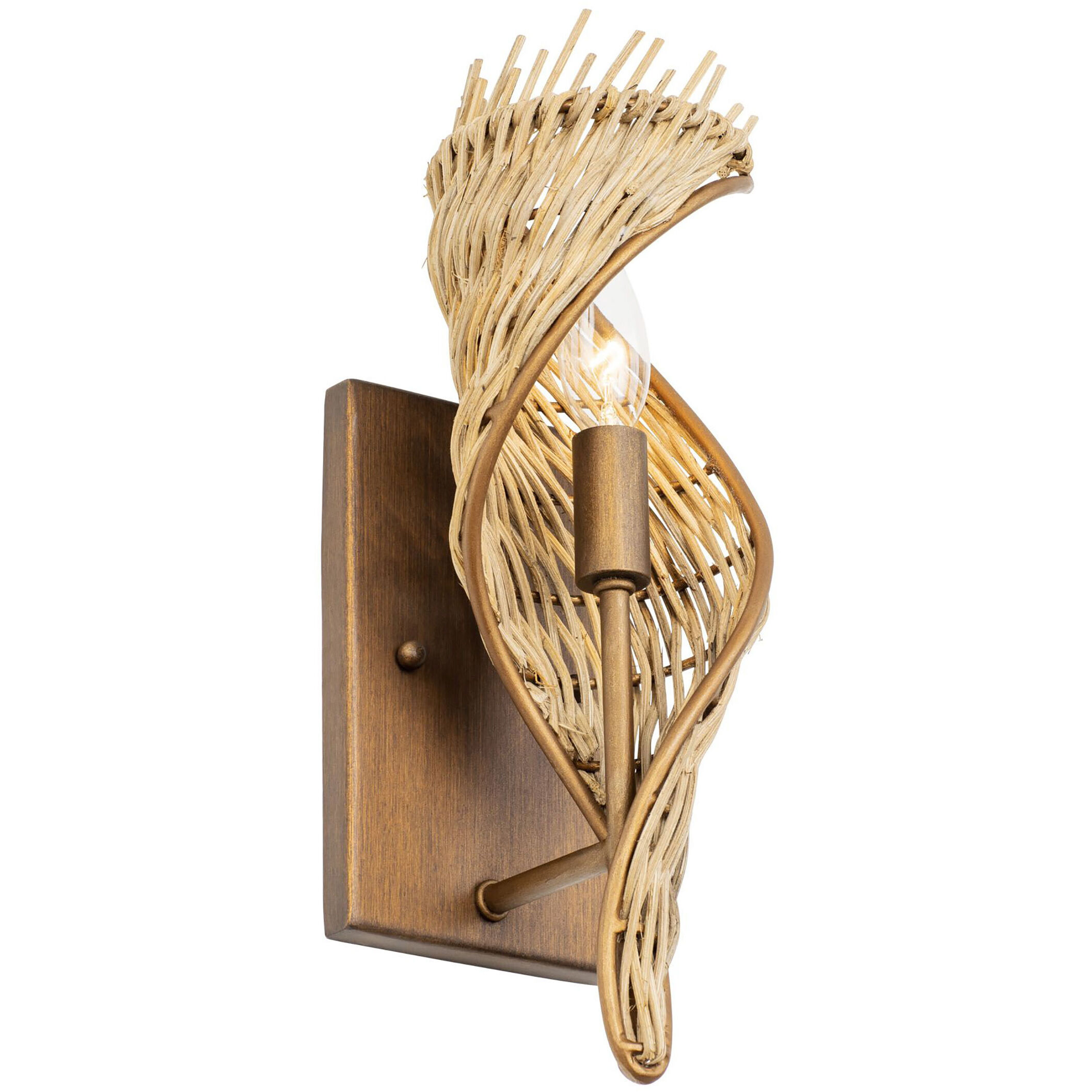 Flow Left Sconce Wall Light, Smithsonian Collaboration