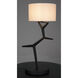 Arizona 29 inch 60.00 watt Matte Black Table Lamp Portable Light