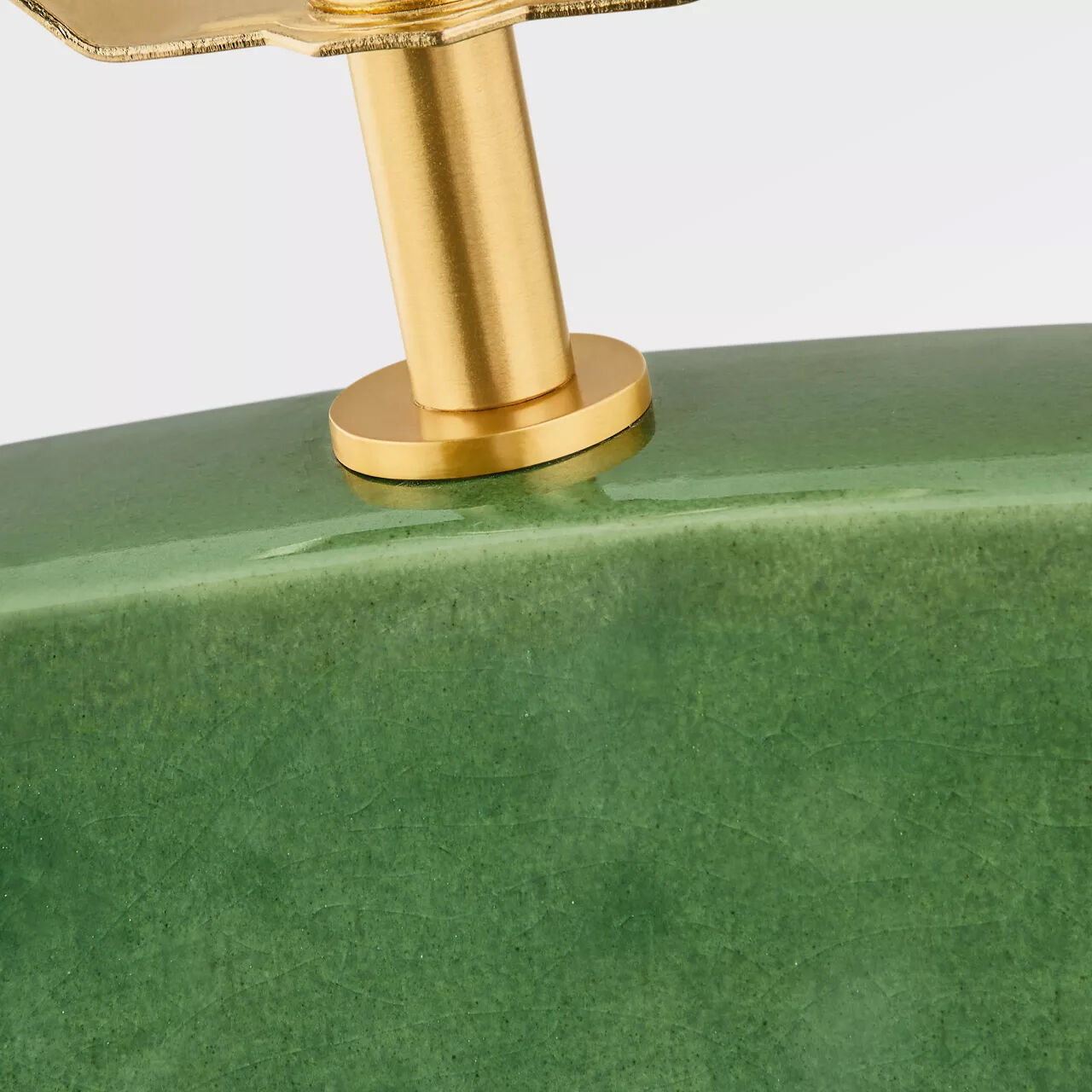 HABLE Pente 27 inch 75 watt Green Table Lamp Portable Light