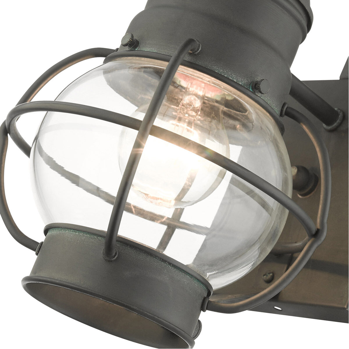 Newburyport 1 Light 14 inch Charcoal Outdoor Wall Lantern