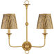 Jouy Gold 6 inch Chandelier Shade