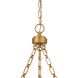 Cameron 1 Light 16.5 inch Brushed Champagne Brass Pendant Ceiling Light