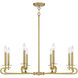 Torino 8 Light 34 inch Polished Nickel Chandelier Ceiling Light, Essentials