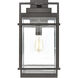 Breckenridge 1 Light 22 inch Matte Black Outdoor Sconce