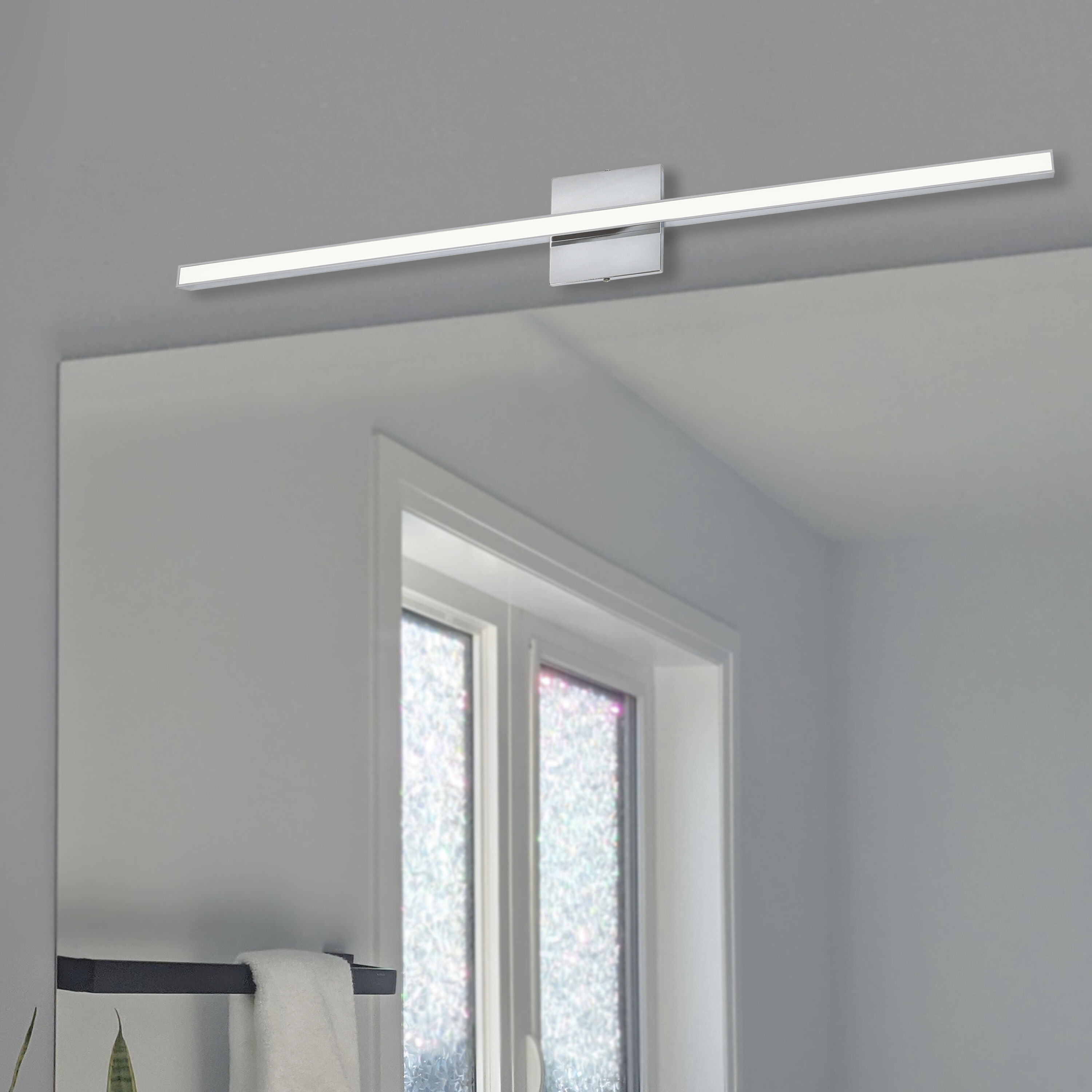 Arandel LED 35.5 inch Polished Chrome Vanity Light Wall Light