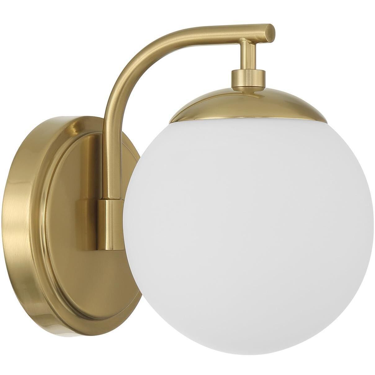 Maverick Bath Vanity Light Wall Light in Vibrant Gold