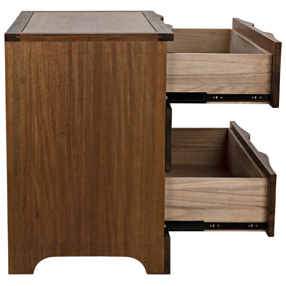 Claudie Dark Walnut Chest