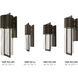 Shelter LED 16 inch Buckeye Bronze Outdoor Wall Mount Lantern