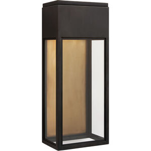 Visual Comfort Signature Collection Chapman & Myers Irvine LED 19.5 inch Bronze Outdoor Wall Lantern, Medium CHO2445BZ-CG - Open Box