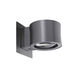 Zeitlos LED 6 inch Satin Nickel with Chrome Wall Sconce Wall Light, Luce Elevata Impulse
