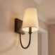 Cameron 1 Light 5 inch Matte Black Wall Sconce Wall Light, Essentials