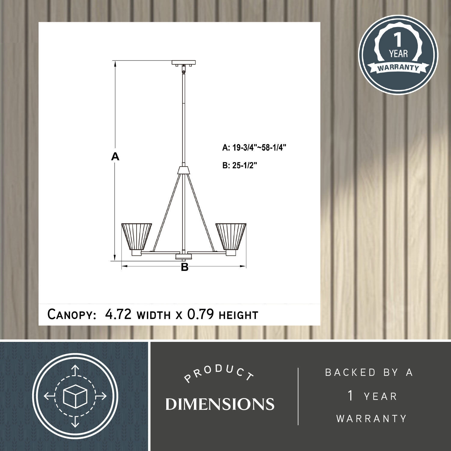 Dalton 5 Light 25.5 inch Matte Black Chandelier Ceiling Light