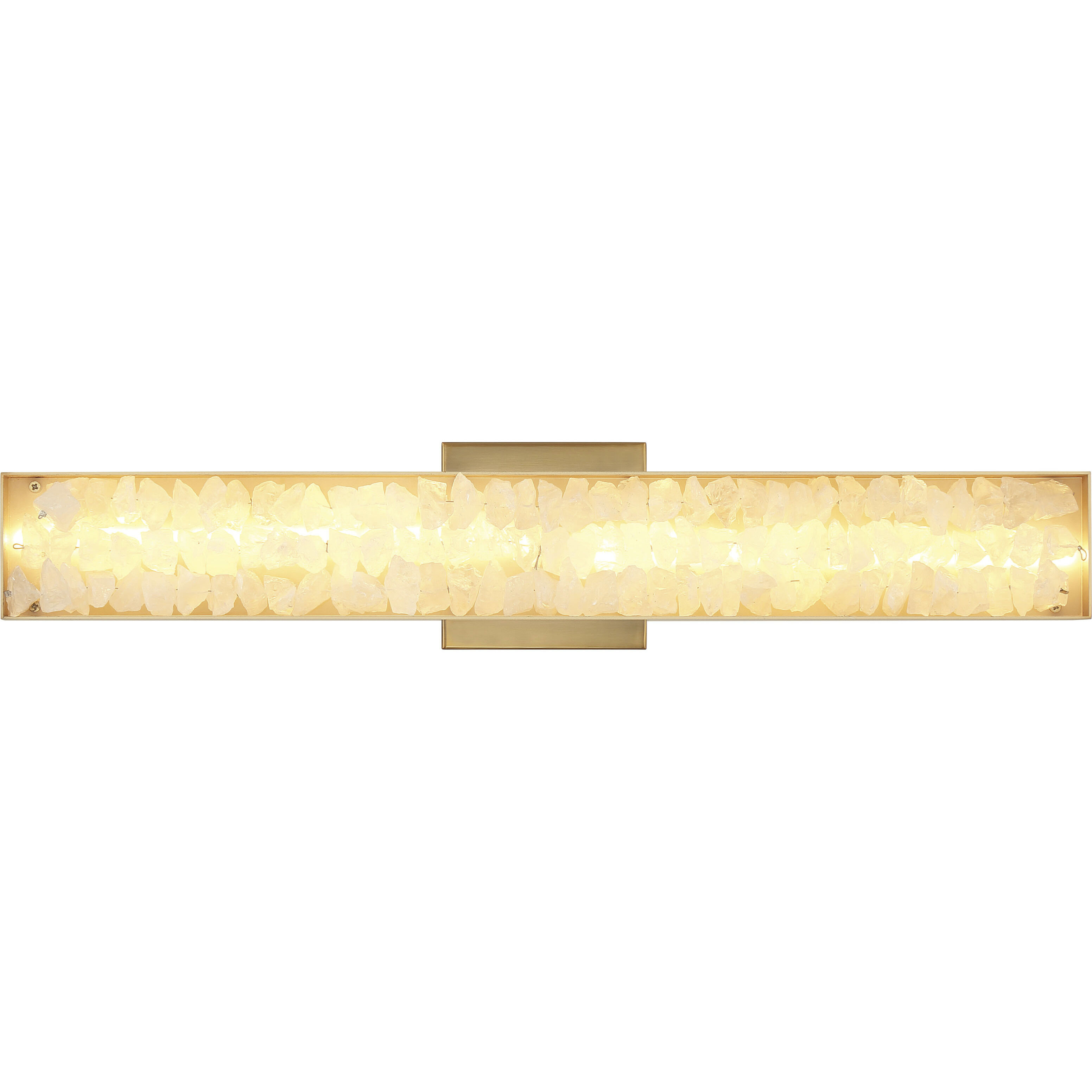 Divinely LED 3 inch Celeste Brass ADA Wall Sconce Wall Light